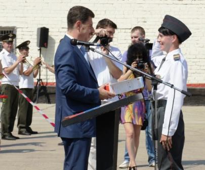 Дмитрий Бирман поздравил полк ППС