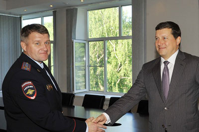 Свой первый рабочий день новый начальник Управления МВД по Нижнему Новгороду начал в кабинете главы города