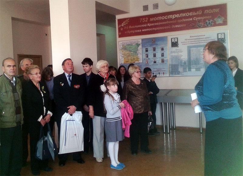 Николай Шумилков принял участие в открытии музейной экспозиции в школе №31 Была война, была блокада