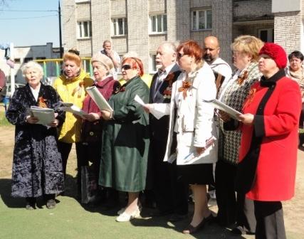 Мероприятия к 70-летию Победы прошли во всех ТОС Приокского района