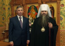 Митрополит Георгий провел встречу с новым главой Нижнего Новгорода Иваном Карнилиным