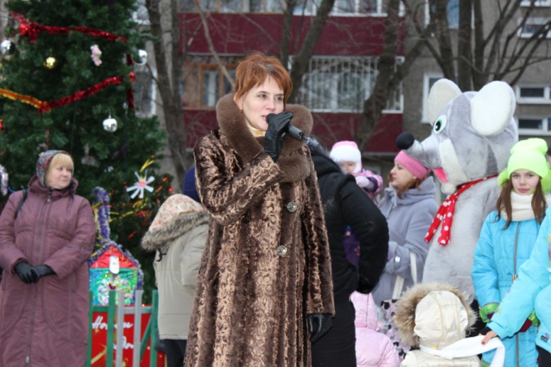 В Ленинском районе прошли новогодние праздники, организованные Надеждой Мельниковой