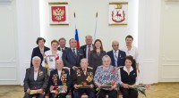 Вручение памятных знаков и удостоверений почетным ветеранам Нижнего Новгорода  07.06.2017