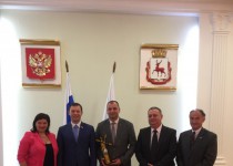 Михаил Кузнецов встретился с делегацией города Нови Сад (Сербия)