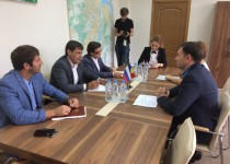 Михаил Кузнецов встретился с официальной делегацией  города-побратима Бельцы (Республика Молдова)