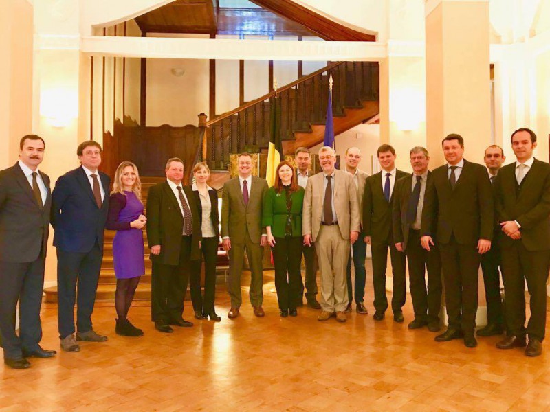 Елизавета Солонченко провела в Москве встречу  с Чрезвычайным и Полномочным Послом Королевства Бельгии в России