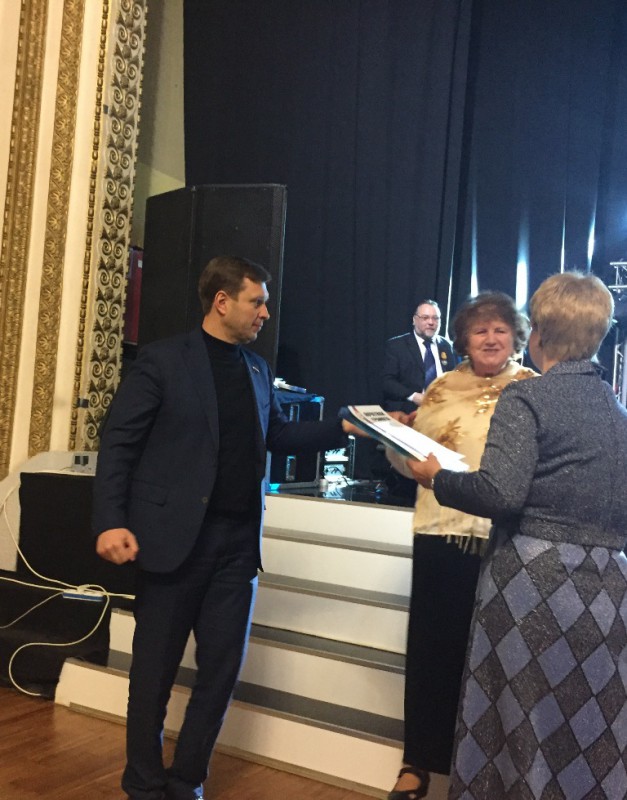 Депутат Станислав Прокопович приветствовал членов ВОИ Московского района на мероприятии, посвященном закрытию Декады инвалидов