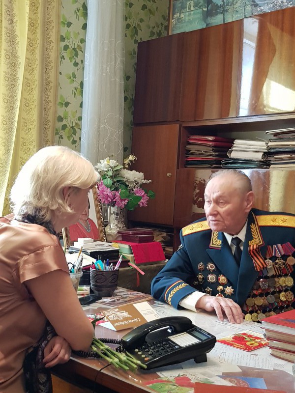 Елена Аржанова поздравила участников Великой Отечественной войны с Днем Победы