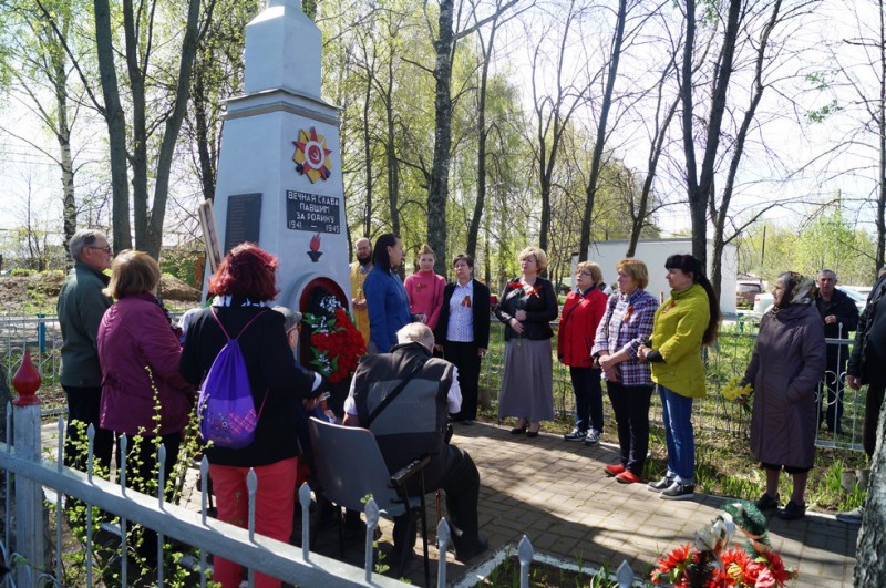 День Победы отметили жители деревень Приокского района