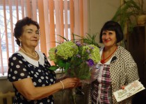 В клубе Юбиляр ТОС микрорайона Орджоникидзе поздравляют активистов