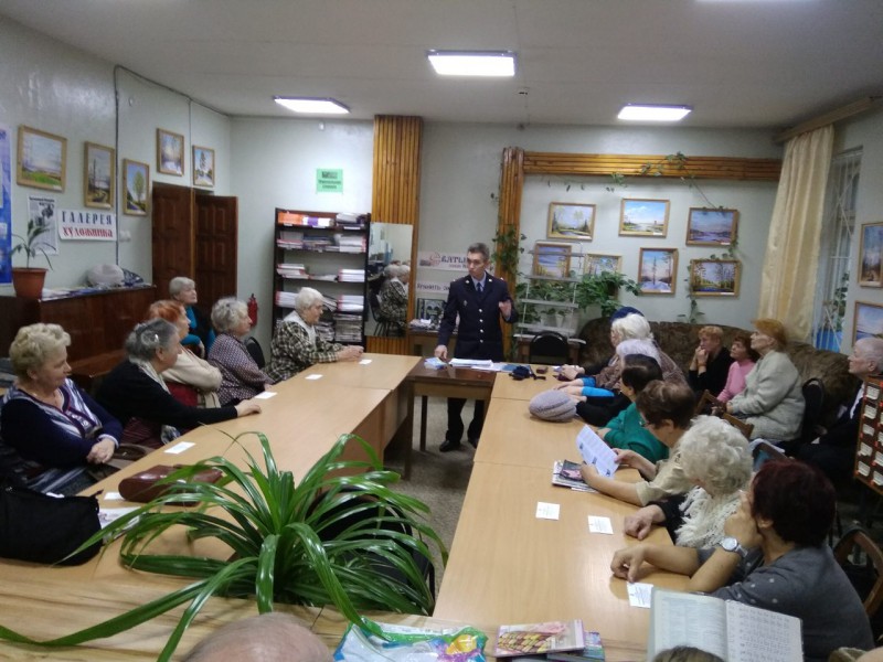 Встреча с жителями в ТОС Кузнечиха-1 о безопасности здоровья