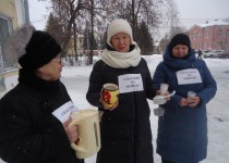 Акция «Спасаем от мороза» в ТОС микрорайона «Орджоникидзе»