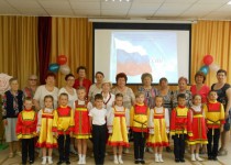 В ТОС «Комсомольский» встретили День России