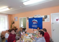 Очередное занятия кружка «Мягкая игрушка «состоялось в ТОС Б. Корнилова