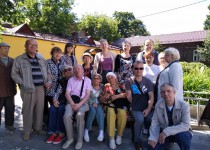 Карим Ибрагимов организовал для членов Общества слепых экскурсию в «Домик Каширина»