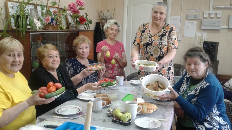 В ТОС поселок Сахарный Дол жители делятся кулинарными рецептами