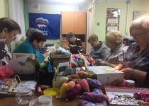 Жители ТОС Нартова готовятся к благотворительной ярмарке