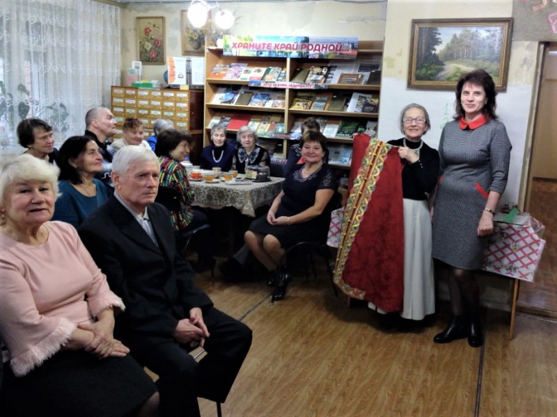 Надежда Мельникова поздравила членов клуба пенсионеров «Оптимист» с Днем пожилого человека