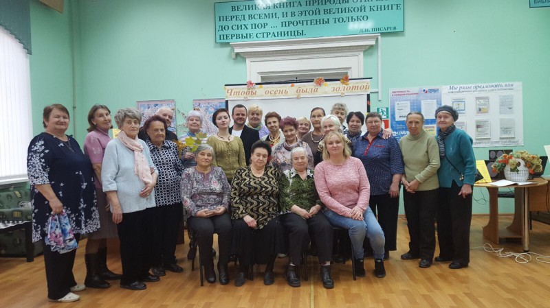 День пожилого человека отметили в ТОС поселка Комсомольский