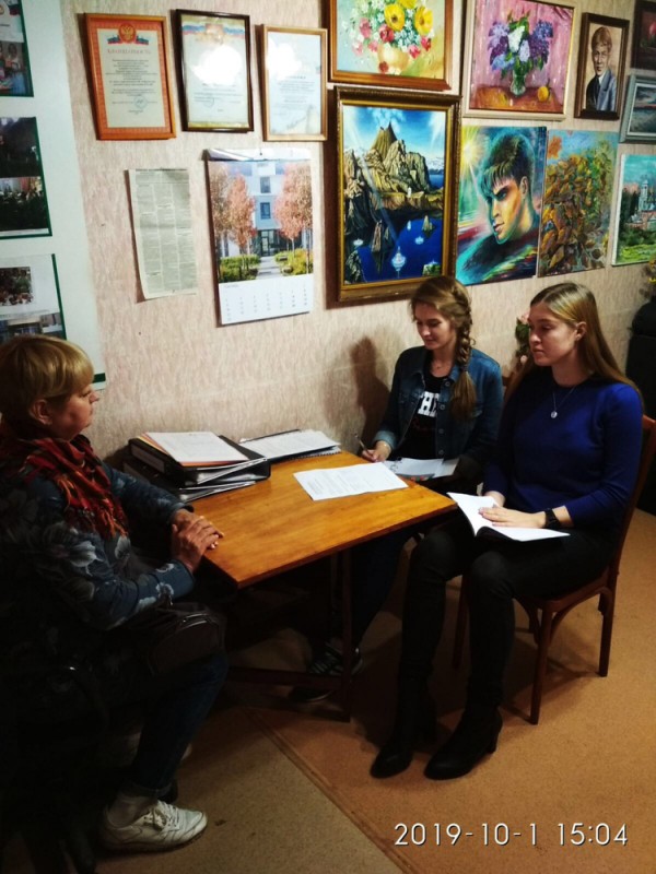 «Студенческое правовое бюро» возобновило консультации в Советах общественного самоуправления Сормовского района