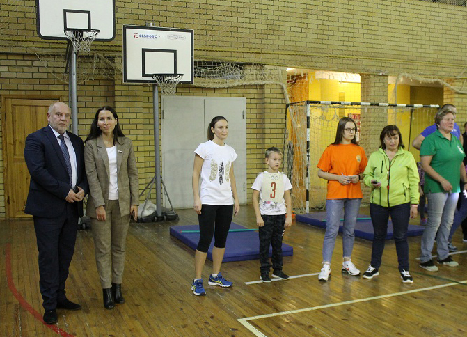 Андрей Дранишников поддержал спортивную эстафету «Папа, мама, я – дружная спортивная семья»