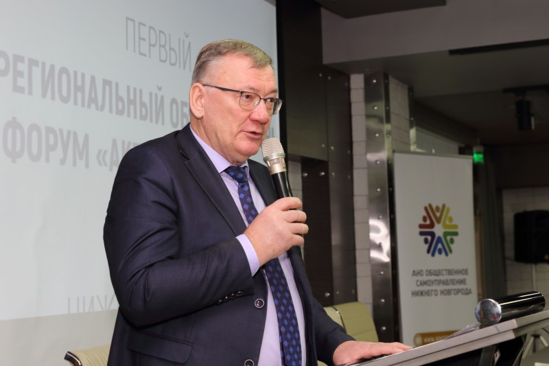 Николай Сатаев: «Сегодня в Нижнем Новгороде идет перезагрузка территориального общественного самоуправления»