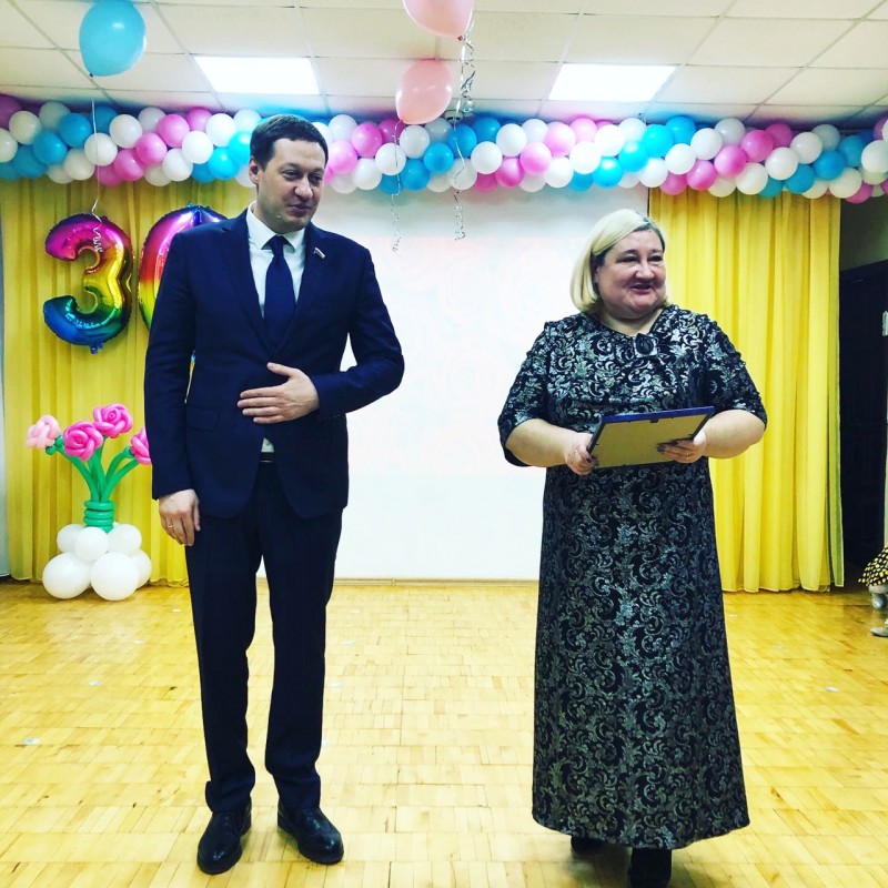 Павел Пашинин поздравил детский сад № 467 с 30-летием
