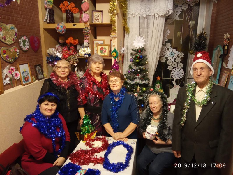 В преддверии Нового года в ТОС им. Н.А. Зайцева