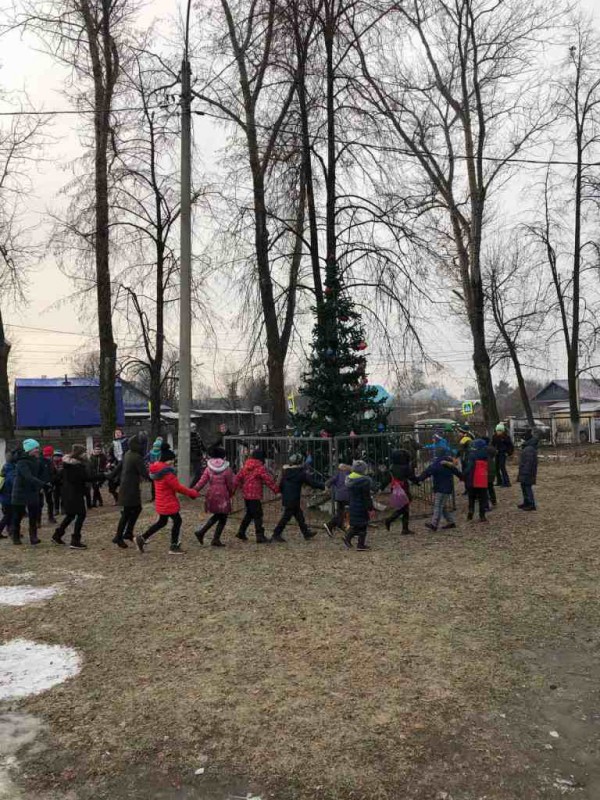 Новогодний праздник для жителей поселка Новое Доскино