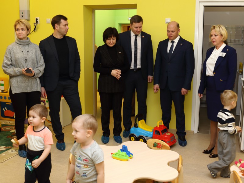 Депутаты городской Думы оценили итоги реконструкции детского сада № 68