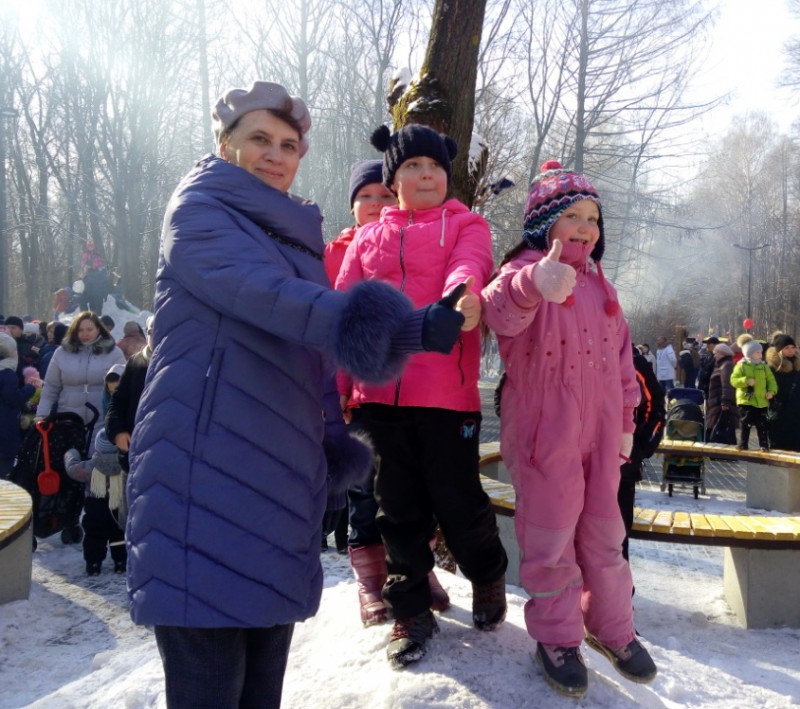 Надежда Мельникова помогла в организации праздника «Широкая Масленица»