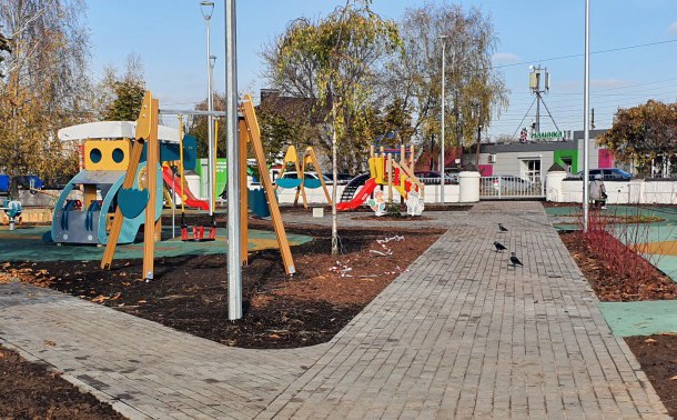 Детская площадка в Дубенках