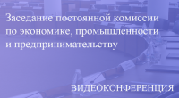 Прямая трансляция заседания постоянной комиссиии по экономике, промышленности и предпринимательству 19.10.2020
