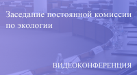 Прямая трансляция заседания постоянной комиссии по экологии 20.10.2020