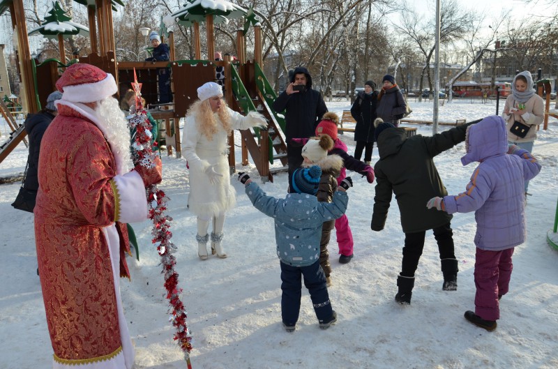 «Накануне Рождества» в ТОС микрорайона «Березовский»