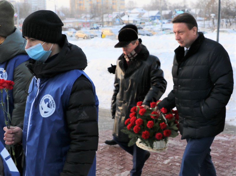 Председатель городской Думы почтил память героев Великой Отечественной войны