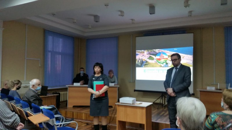 Жанна Скворцова приняла участие во встрече главы Нижегородского района с жителями