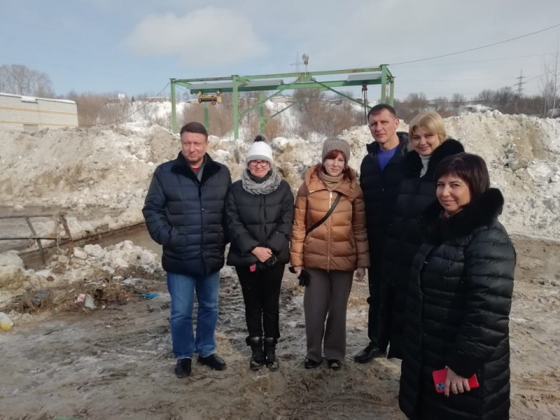 Оксана Дектерева оценила качество уборки снега в Советском и Нижегородском районах