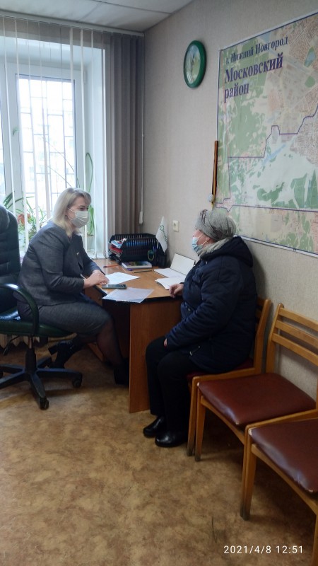 Юлия Мантурова провела очередной прием граждан