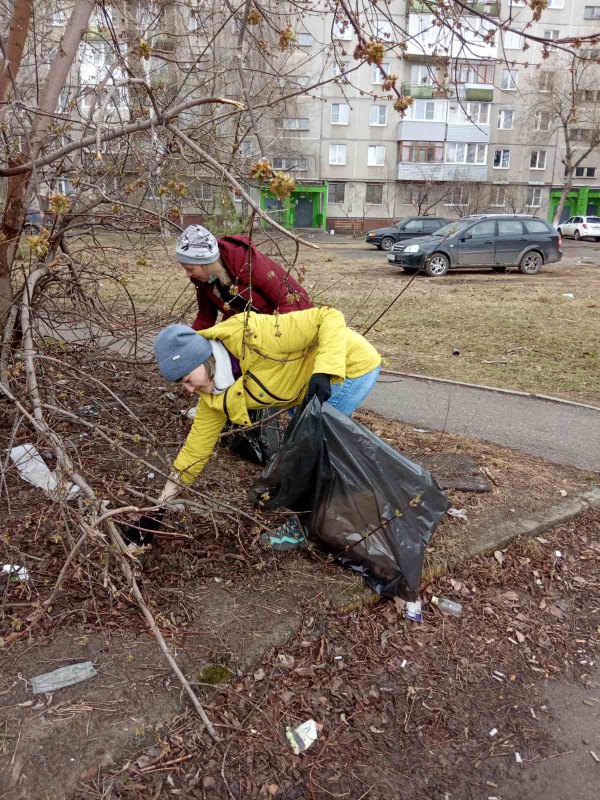 Субботник в ТОС им. Н.А. Зайцева