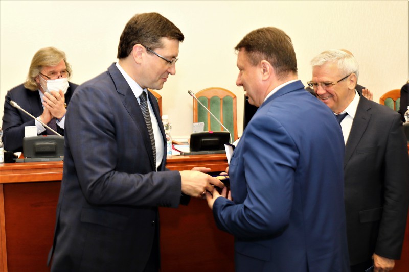 Олег Лавричев награжден золотой медалью «Благотворитель земли Нижегородской»