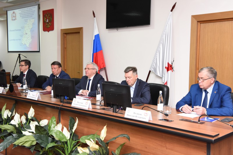 В Нижнем Новгороде состоялось внеочередное заседание Ассоциации представительных органов МСУ при Законодательном Собрании