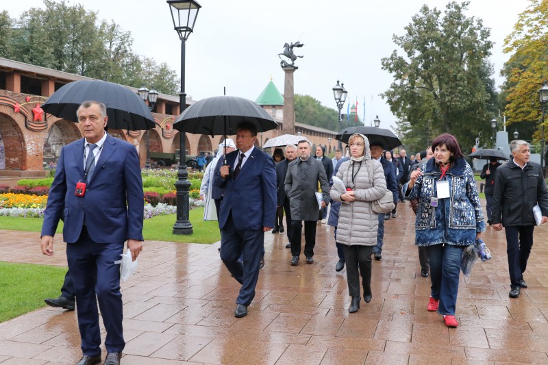 Городская Дума организовала экскурсию для Ассоциации представительных органов МСУ при Законодательном Собрании