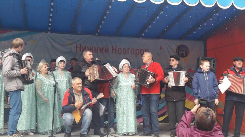 Фестиваль народного творчества «Автозаводская волна» состоялся в Автозаводском парке культуры и отдыха