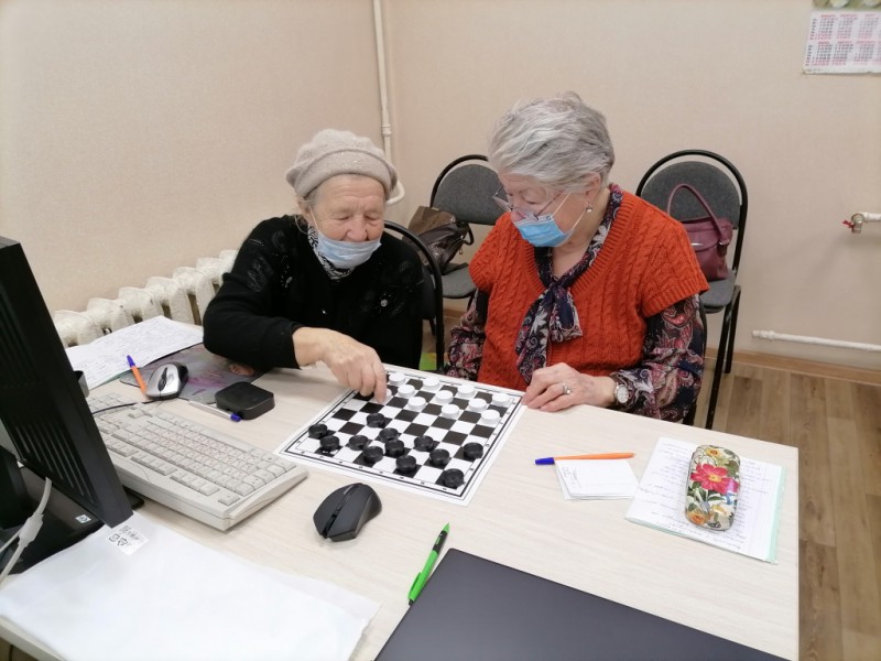 В ТОС № 3 состоялся шашечный турнир
