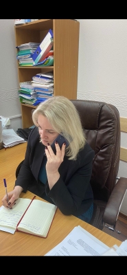 Юлия Мантурова провела дистанционны прием граждан