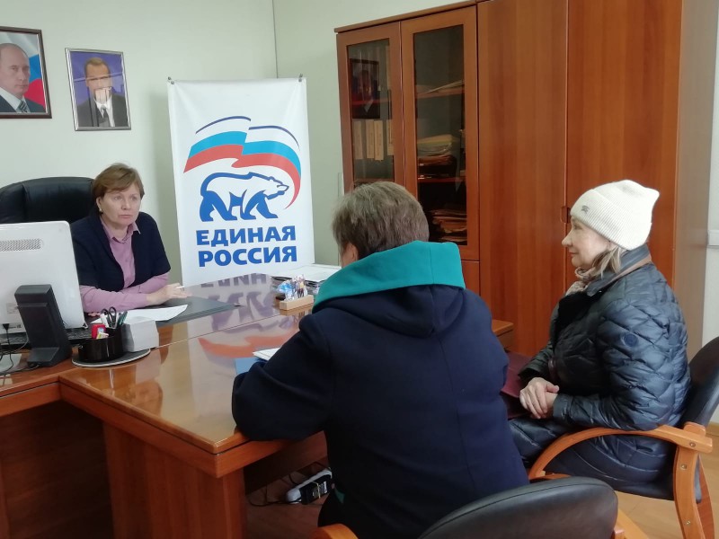 Ольга Балакина провела очередной прием граждан по вопросам ЖКХ