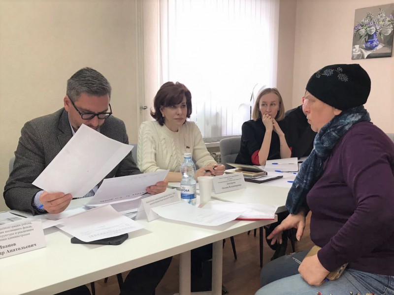 Оксана Дектерева приняла участие во встрече с жителями Нижегородского района