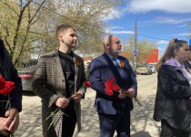 Андрей Дранишников принял участие в открытии мемориальных досок Героям Советского Союза