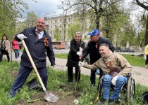 Роман Пономаренко принял участие в акции «Сад памяти»
